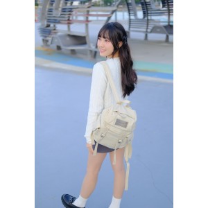 CHIOS CLUB - Backpack Mini  MS06/米白色